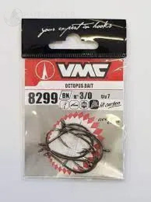 VMC 7266 Heavy Duty Inline Single Fishing Hooks — Bait Master Fishing and  Tackle