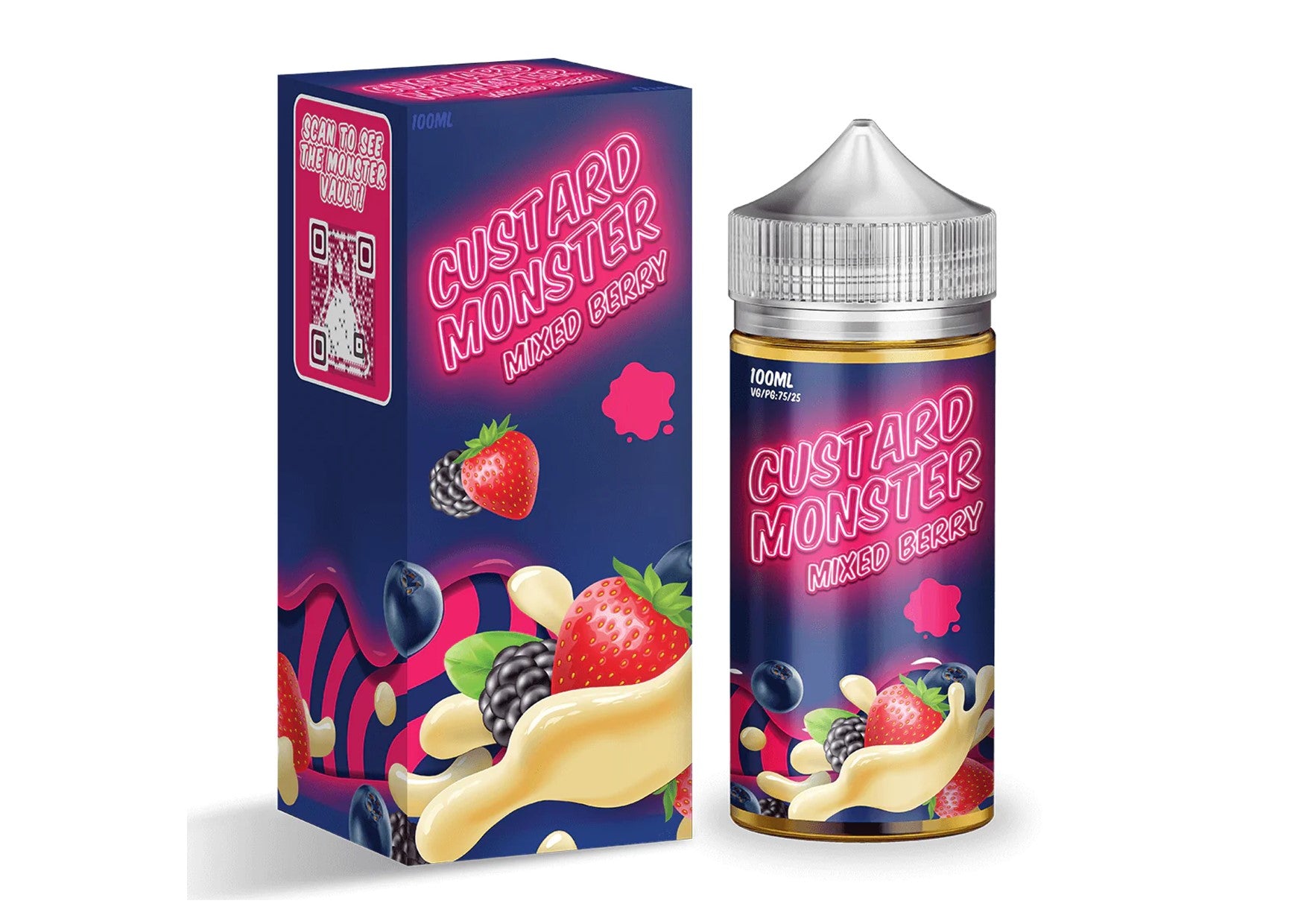Custard Monster | Mixed Berry Custard | Itsvaping