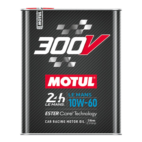  MOTUL 110821 300V 10W-40 COMPETITION Car Racing Motor Oil Full  Synthetic Engine Lubricant 2 Liter High Performance 4-Stroke Ester Core :  Automotive