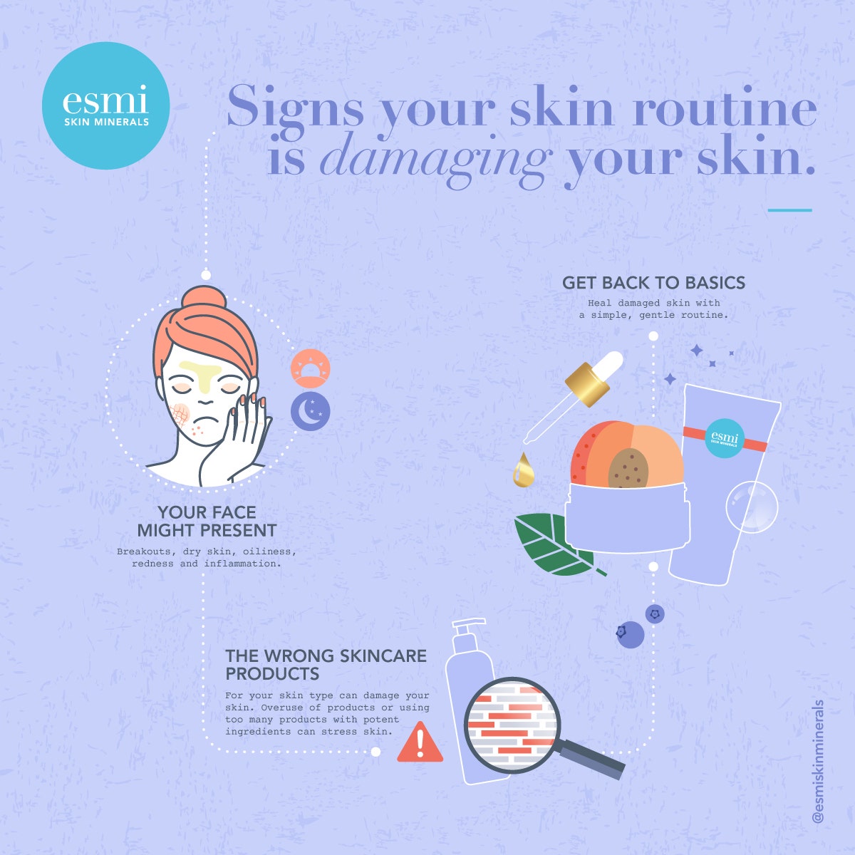 Signs Your Skin Care Routine is Damaging Your Skin – esmi Skin