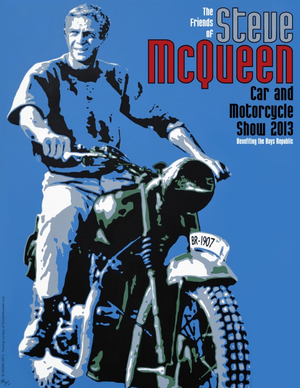 Steve McQueen Car & Motorcycle show 2013 