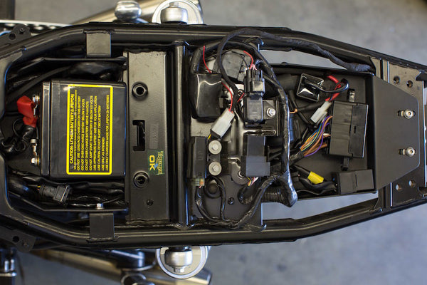 Iron Cobra's Triumph Lay Down Battery Box Kit – Lossa ... triumph scrambler wiring diagram 