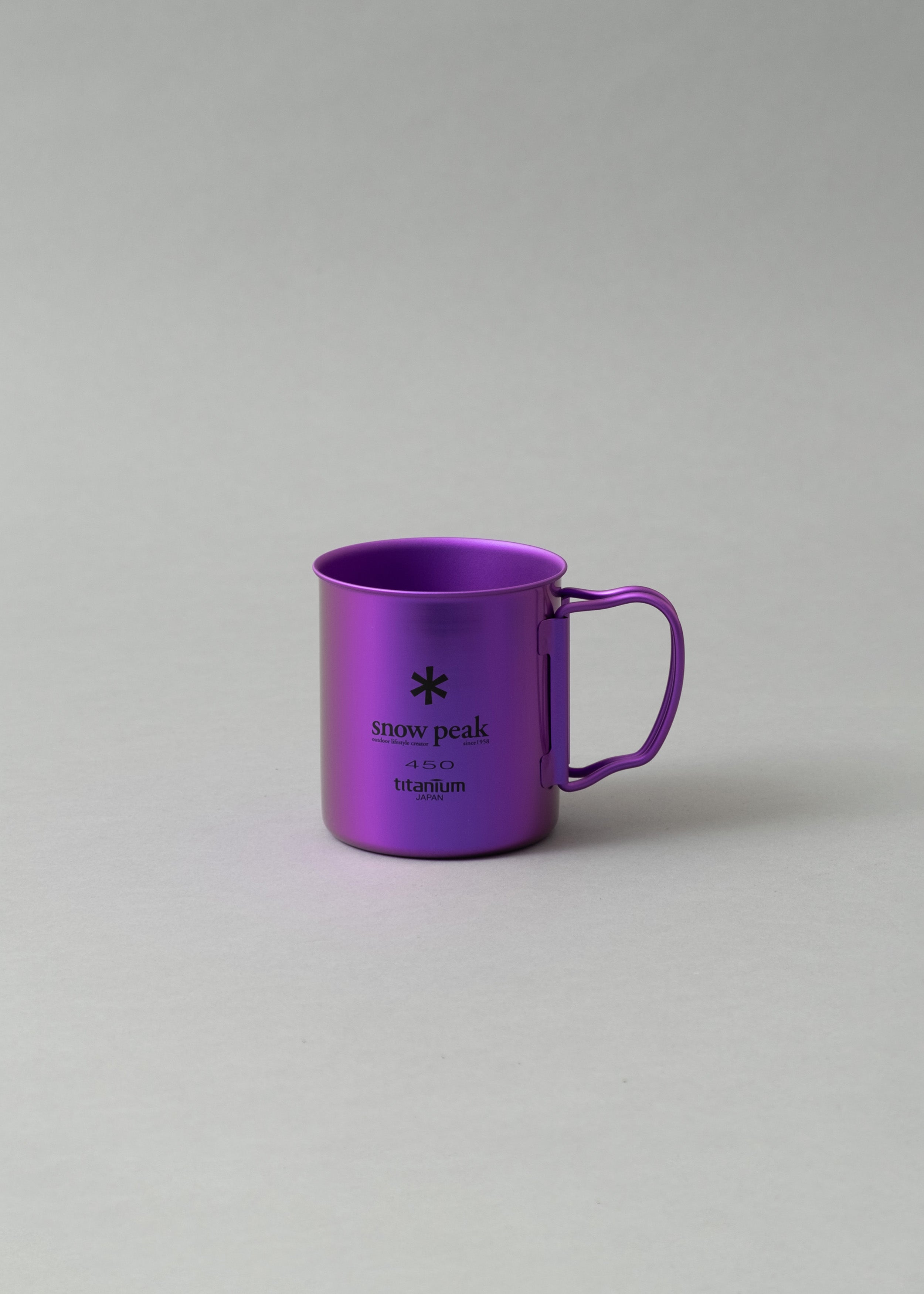 MUG EN TITANE ANODISÃ - VIOLET - SNOW PEAK