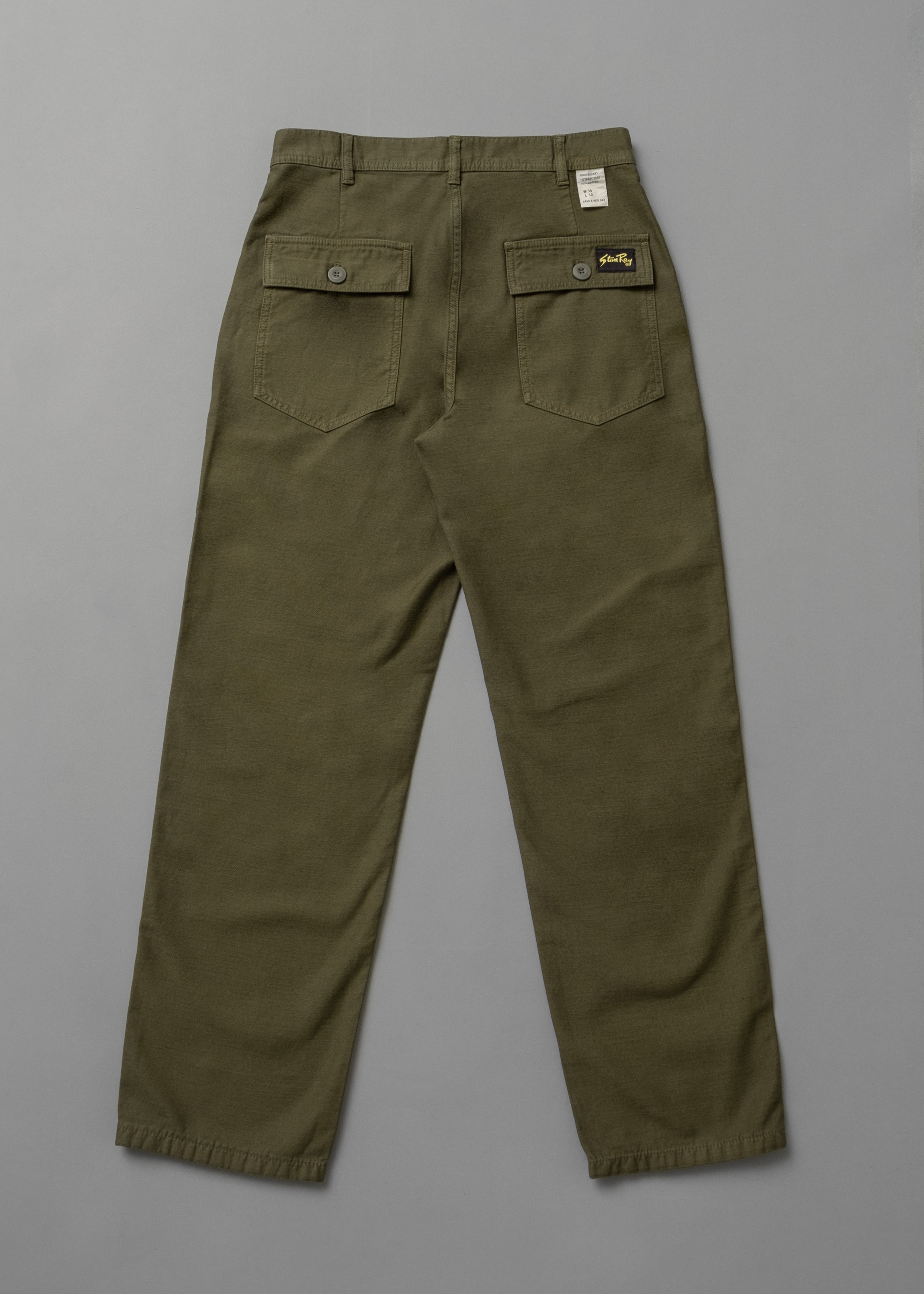 FAT PANT - LOOSE FIT - SATIN OLIVE - STAN RAY