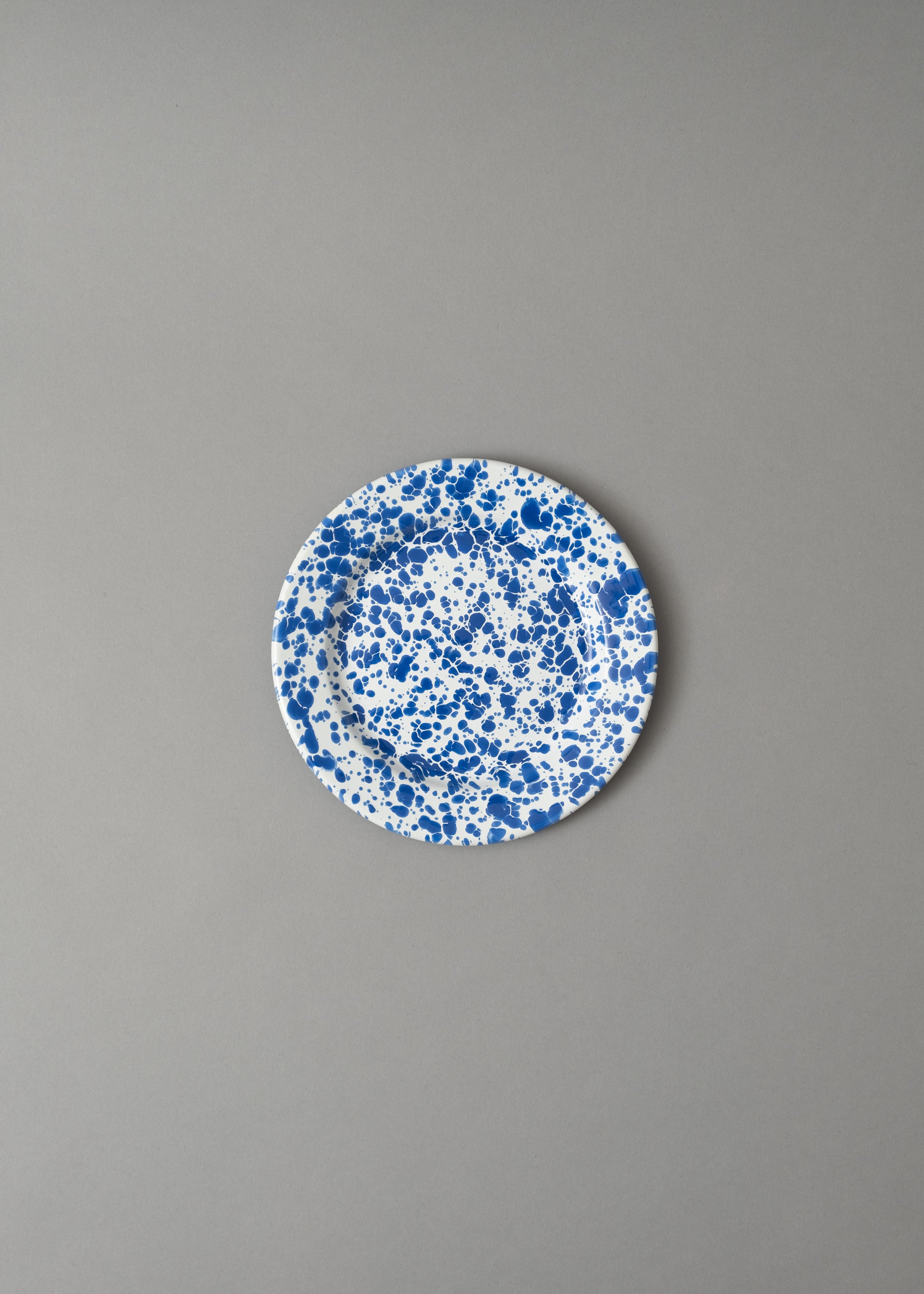 ASSIETTE PLATE - 21 cm - BLUE Â«Â SPLASHÂ Â» - CROW CANYON