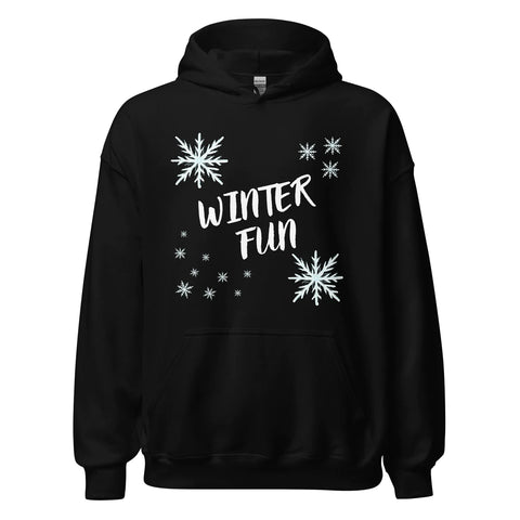 Winter Fun Graphic Unisex Hoodie