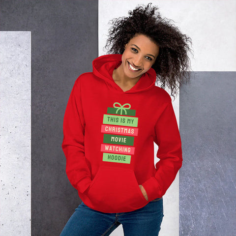 Christmas Watching Movie Hoodie