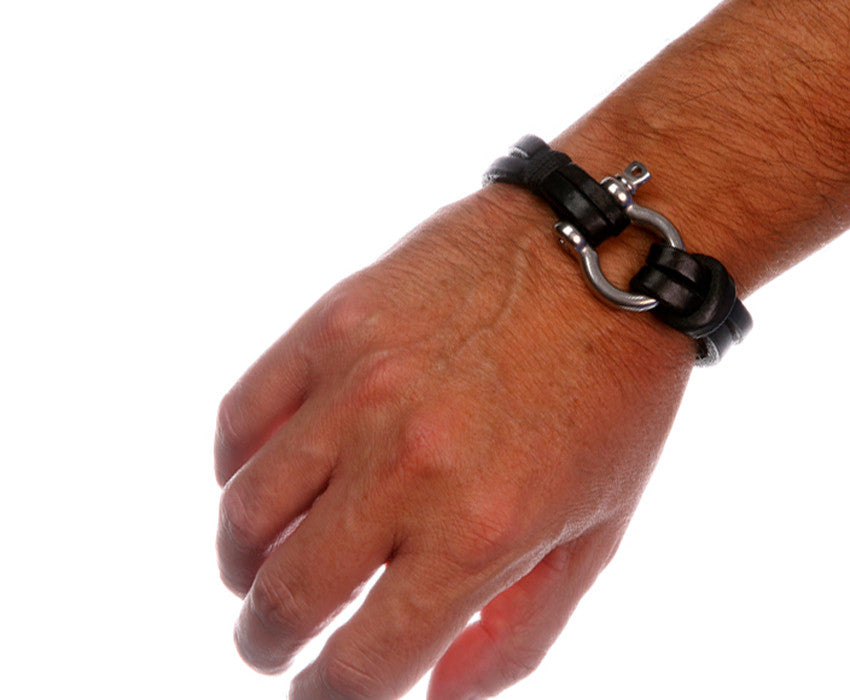 omega leather bracelet