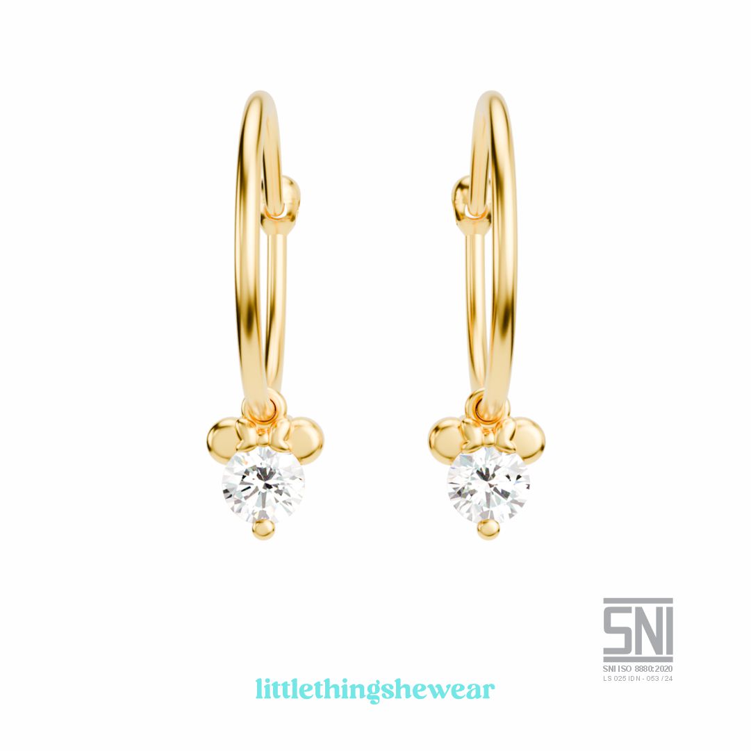 anting loop hoop untuk anak