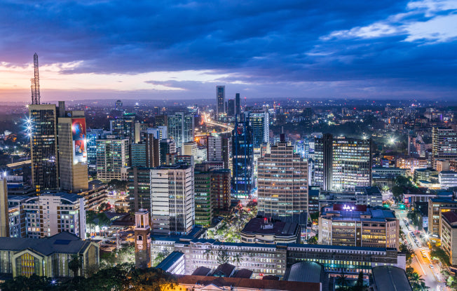 Photo by Antony Trivet from [Pexels](https://www.pexels.com/photo/cityscape-of-nairobi-at-night-14167593/) Alt: The skyline of Nairobi, Kenya, one of the most beautiful cities in Africa