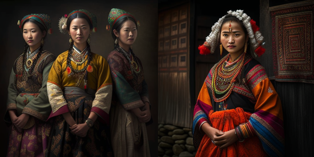 Traditional Attire Dress Costume Sikkim India - YouTube