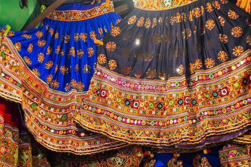 Artistic Thread and Mirror Work in Gujarat Textile Industry - Authindia