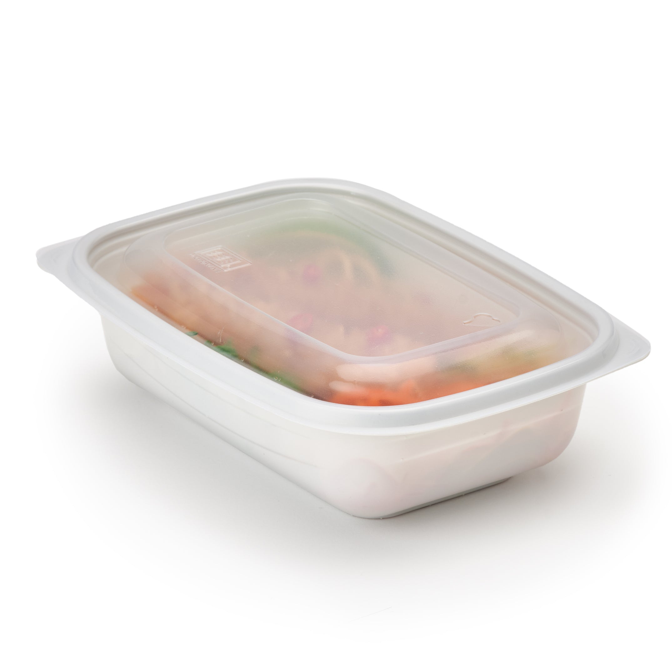 Placon 166489 Gocubes Disposable Food Containers 24 Oz Clear Pet