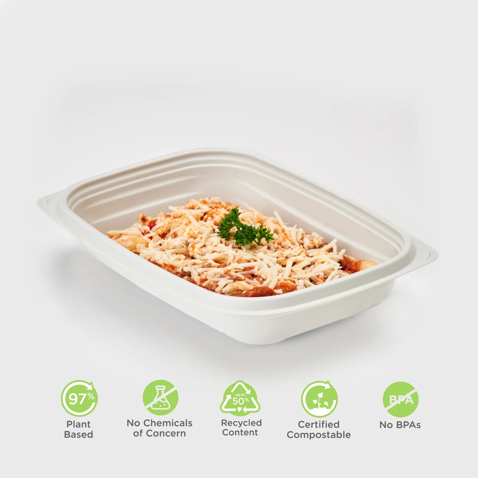 [600 Count] 24oz Eco Friendly Bowls with Lids Disposable Compostable Container - Square Bowl Sugarcane Bagasse Meal Prep Bento Boxes Take Out Catering
