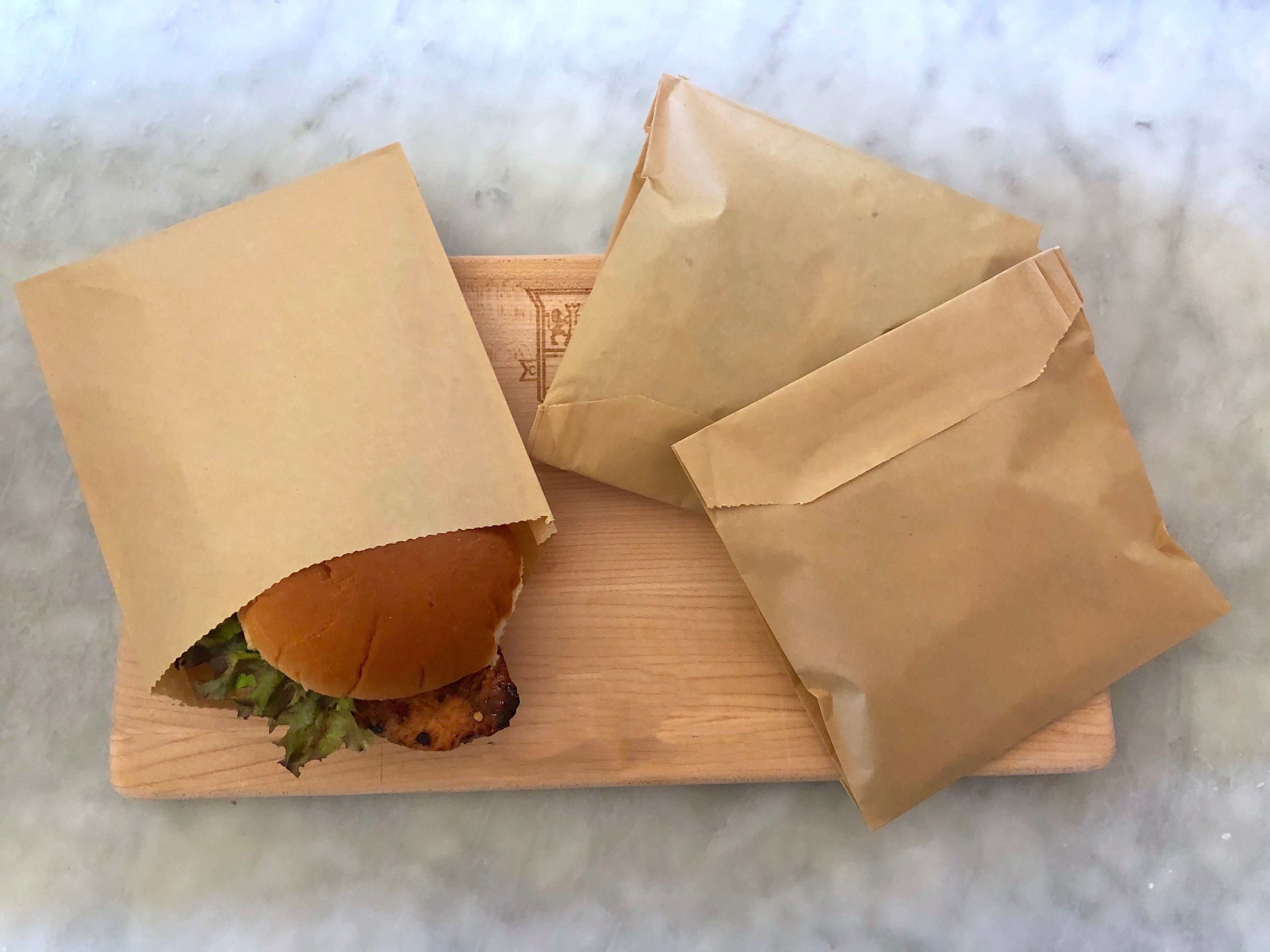 Porta Sandwich 15x14,7x4,4 cm COMPOSTABLE – Desechables Chiguayante