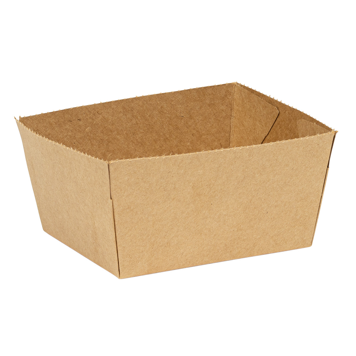 Kraft Folded Paper #1 Food Box 26 oz. - 400/Case 