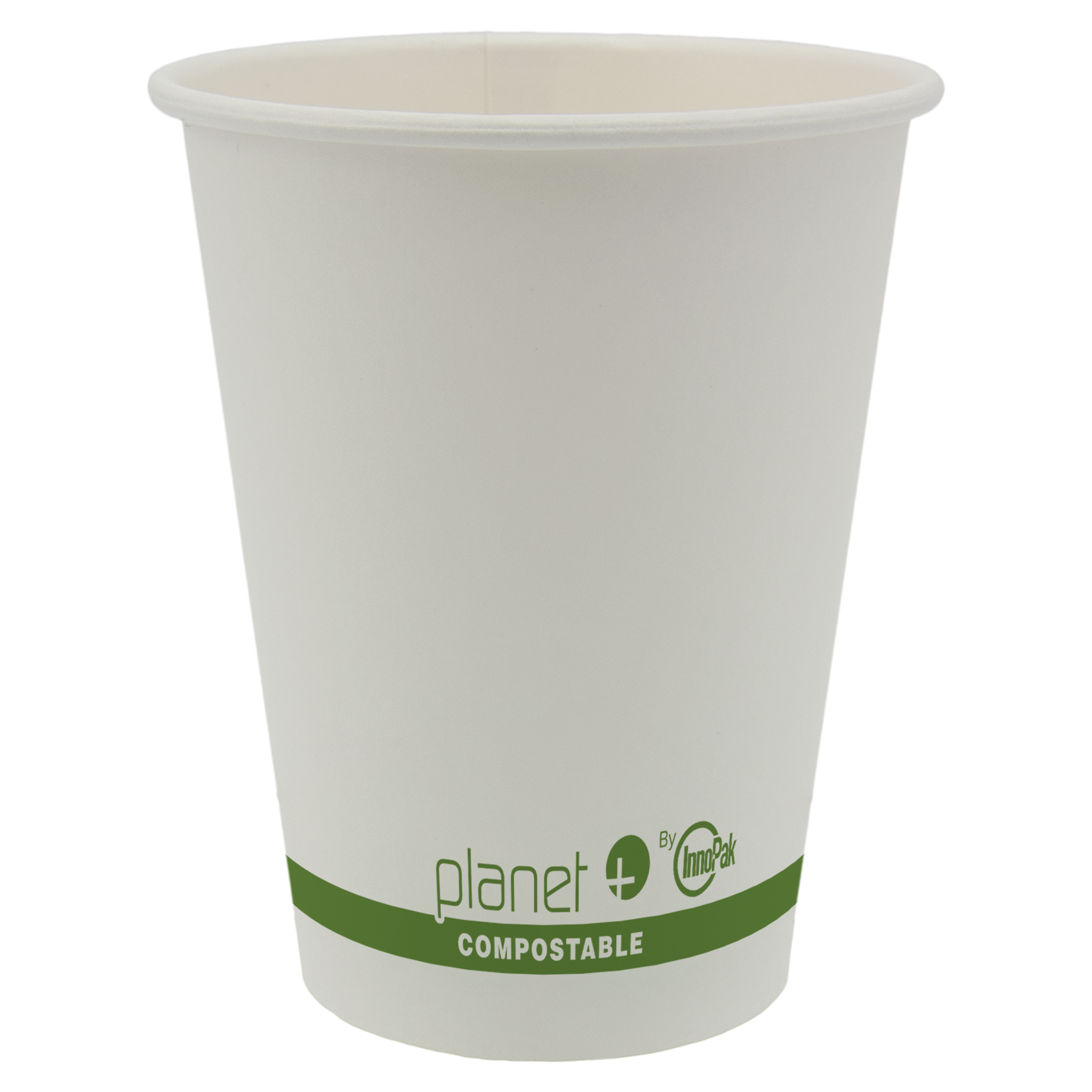 EcoChoice 8 oz. Tall Translucent Compostable Paper Hot Cup Lid - 1000/Case