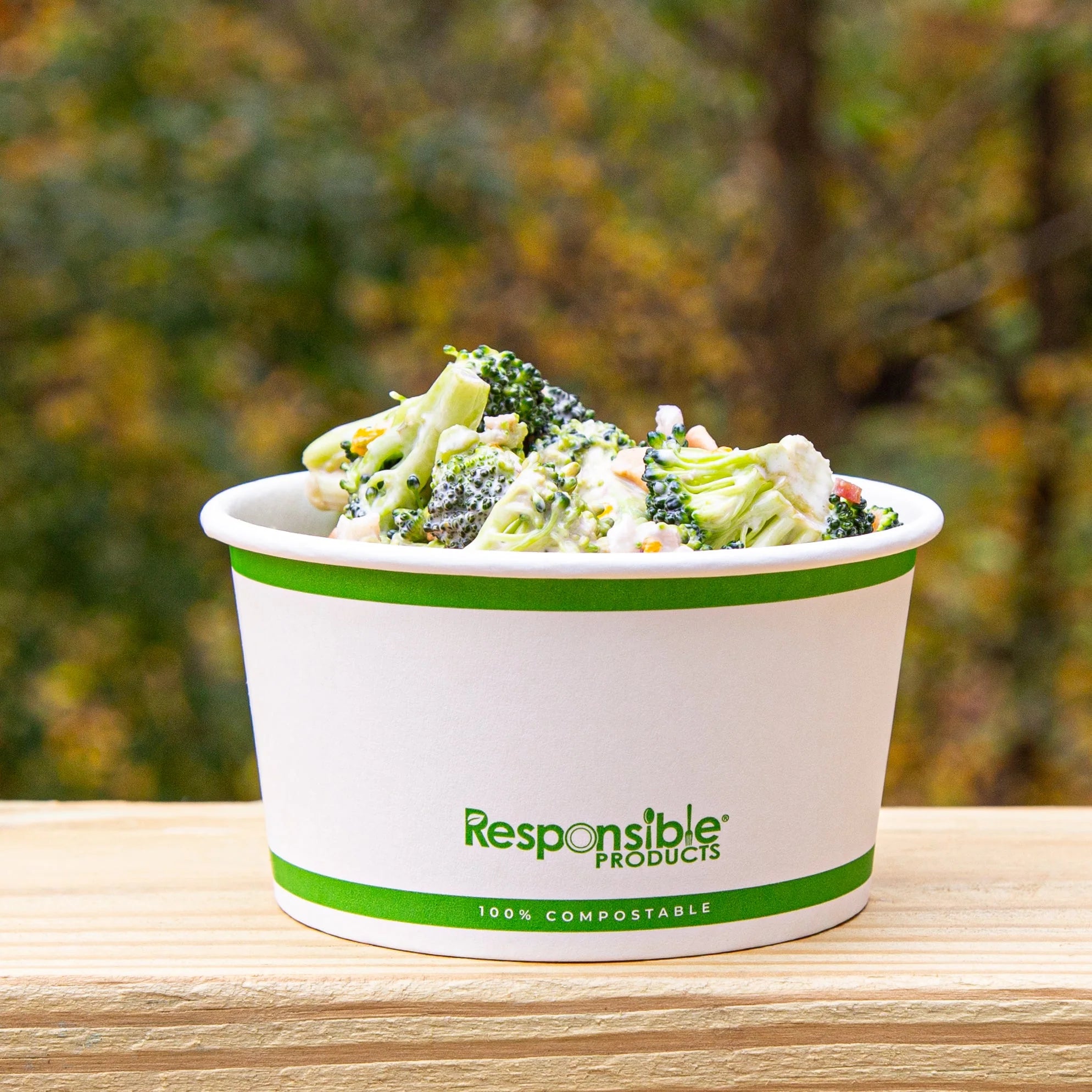 Vegware™ Compostable Soup Containers, Biodegradable Ice Cream Dishes, Compostable Denture Containers, Eco-Friendly Bait Containers