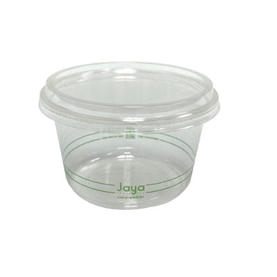 Custom Printed 16 oz Compostable Round Deli Containers