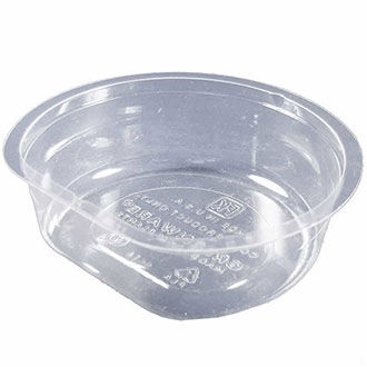 FABRI-KAL 9 OZ CLEAR CUP WITH LIDS AND 2 OZ INSERTS FOR PARFAITS, COMBO  PACK (500)