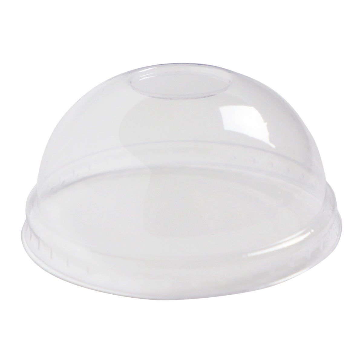 Graphic Packaging 316603019 Ecotainer™ Polystyrene 8 oz Soup Container Flat  Lids - 3 7/8Dia. x 1/2H