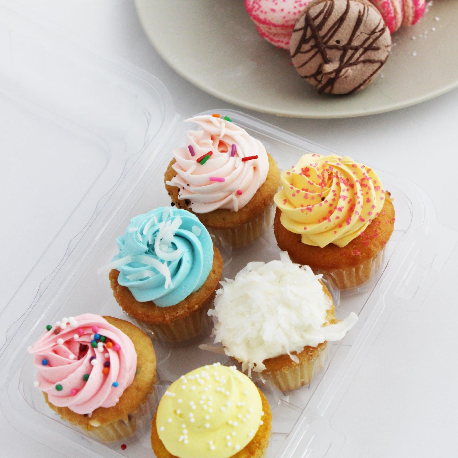 4 Count Cupcake Mini Clamshell - 175 PACK (261390)