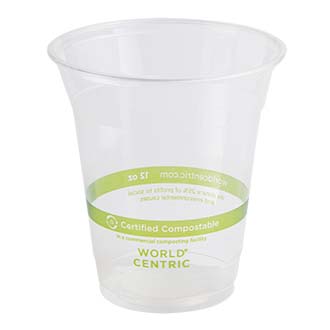 20 oz Custom Printed PET Cold Cups - 1,000/cs