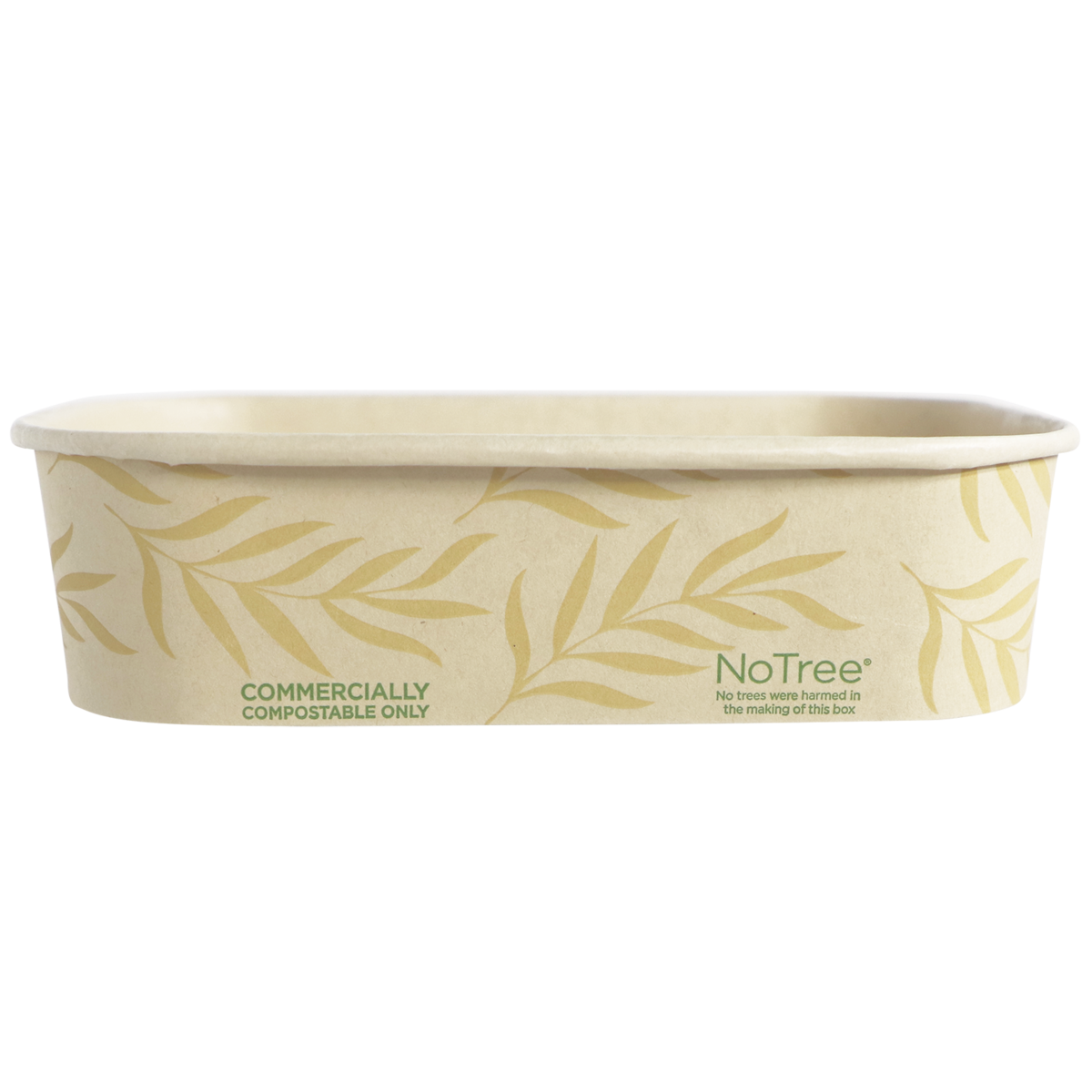 HeloGreen Eco-Friendly Sustainable Food Container 8x 8, 1-Comp.