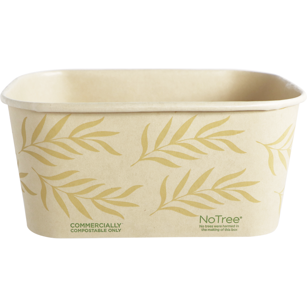 Compostable AG Fiber 9 x 9 Take Out Container (200 count)