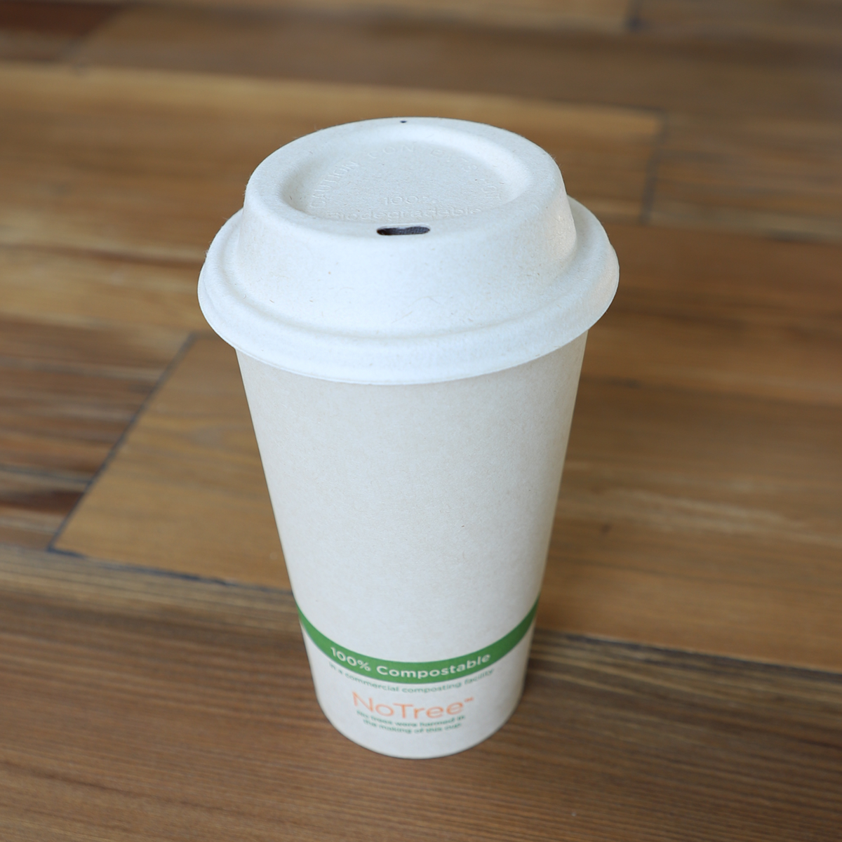 Packnwood Double Wall Compostable Paper Cups - 12 oz - Dia: 3.5 H :  4.3,500/cs