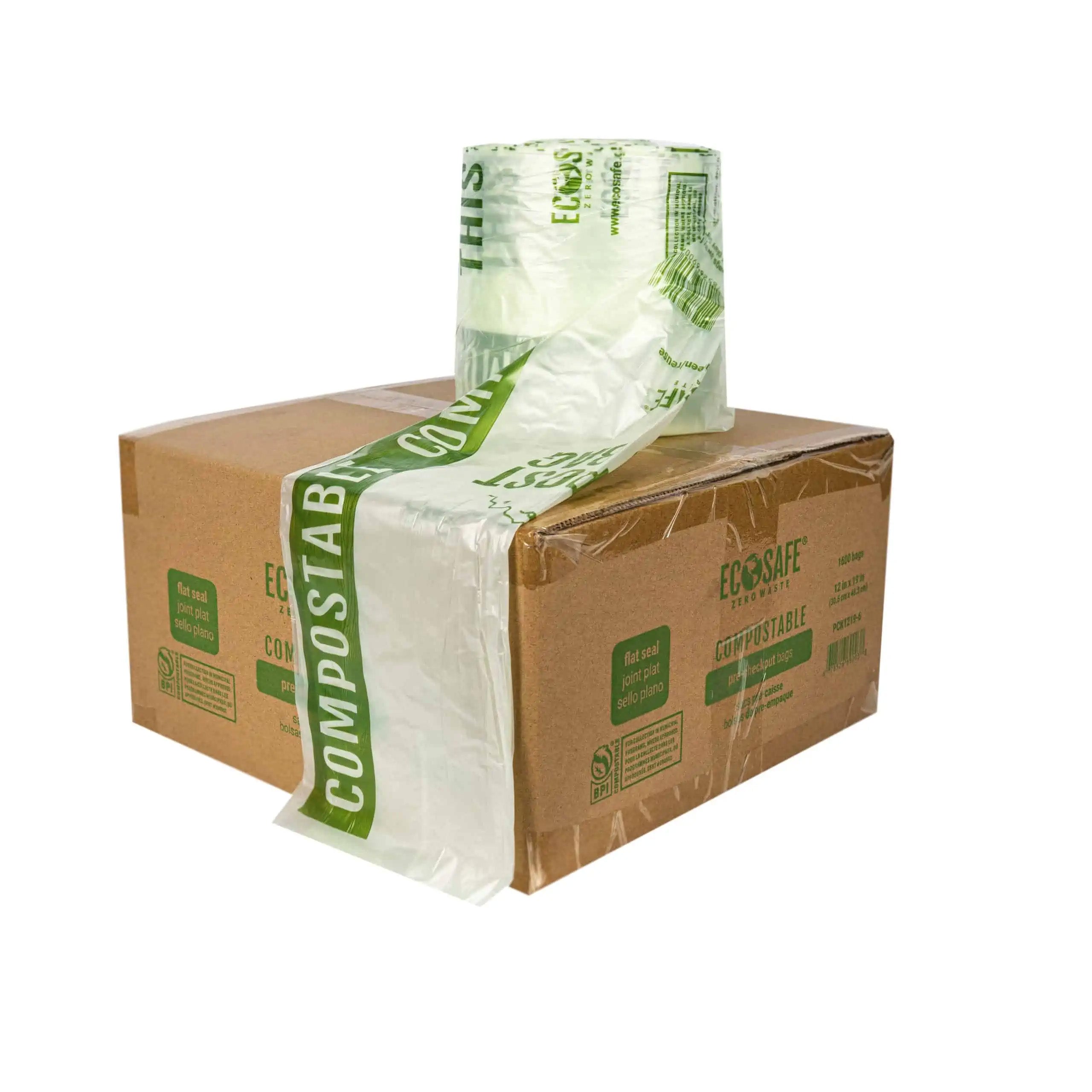 EcoSafe 2.5 Gallon Compostable Bags (90 pack) — Sound Bites Delivers