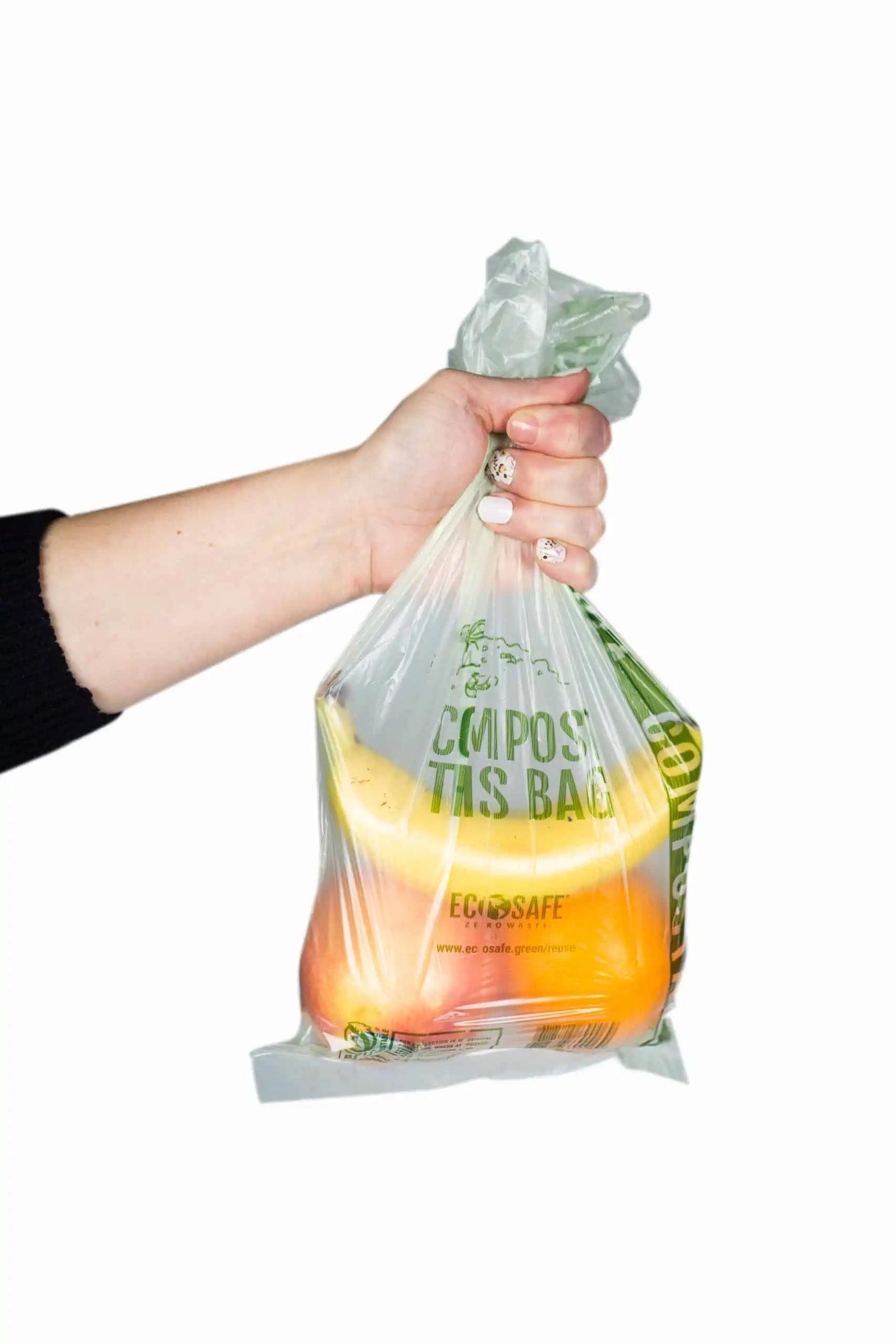 Buy Ecosafe Bio-Degradable Garbage Bags - Large Online at Best Price of Rs  null - bigbasket