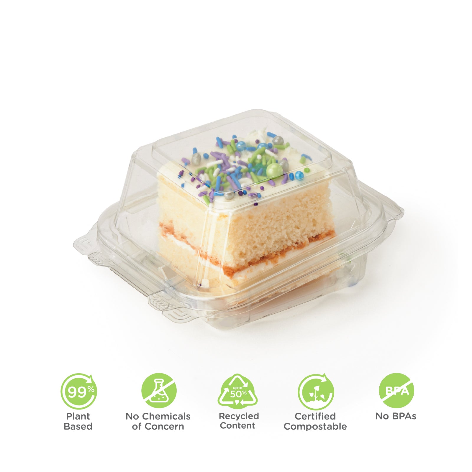 custom eco-friendly food cake delivery shipping
