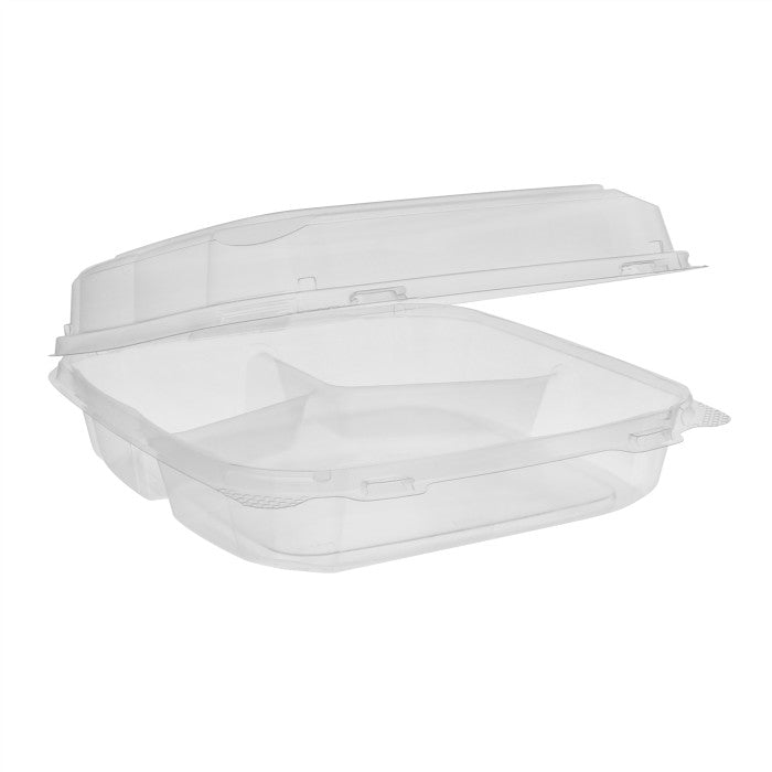 Pactiv 12 oz Plastic Meal Prep Food Containers w/ Lids, High