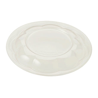 World Centric Clear Dome PLA Lid for 24, 32, 48 oz. Deli Bowls