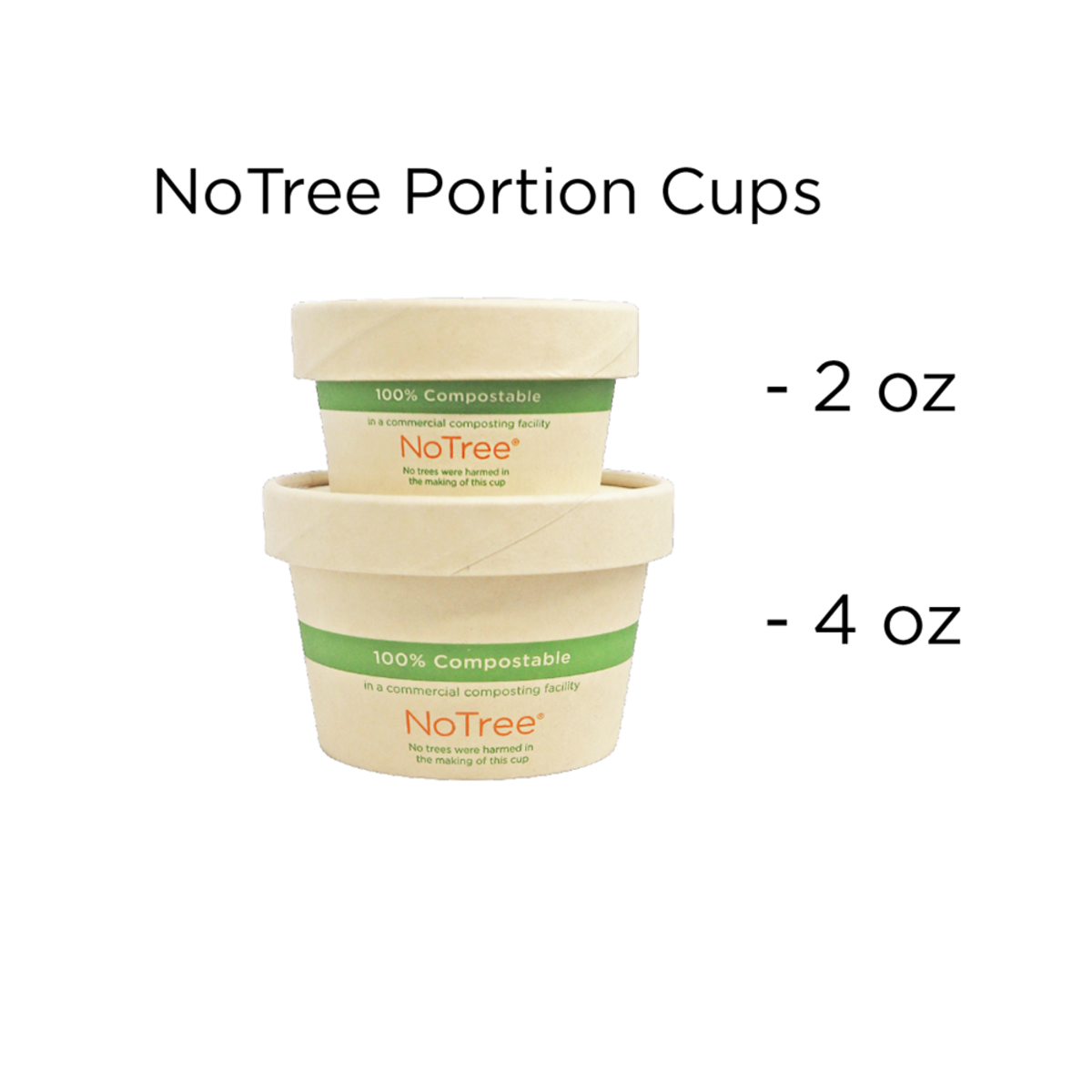 4oz Compostable Sample Portion Cups with Lid, Tasting Sauce Shot Cup –  EcoQuality Store