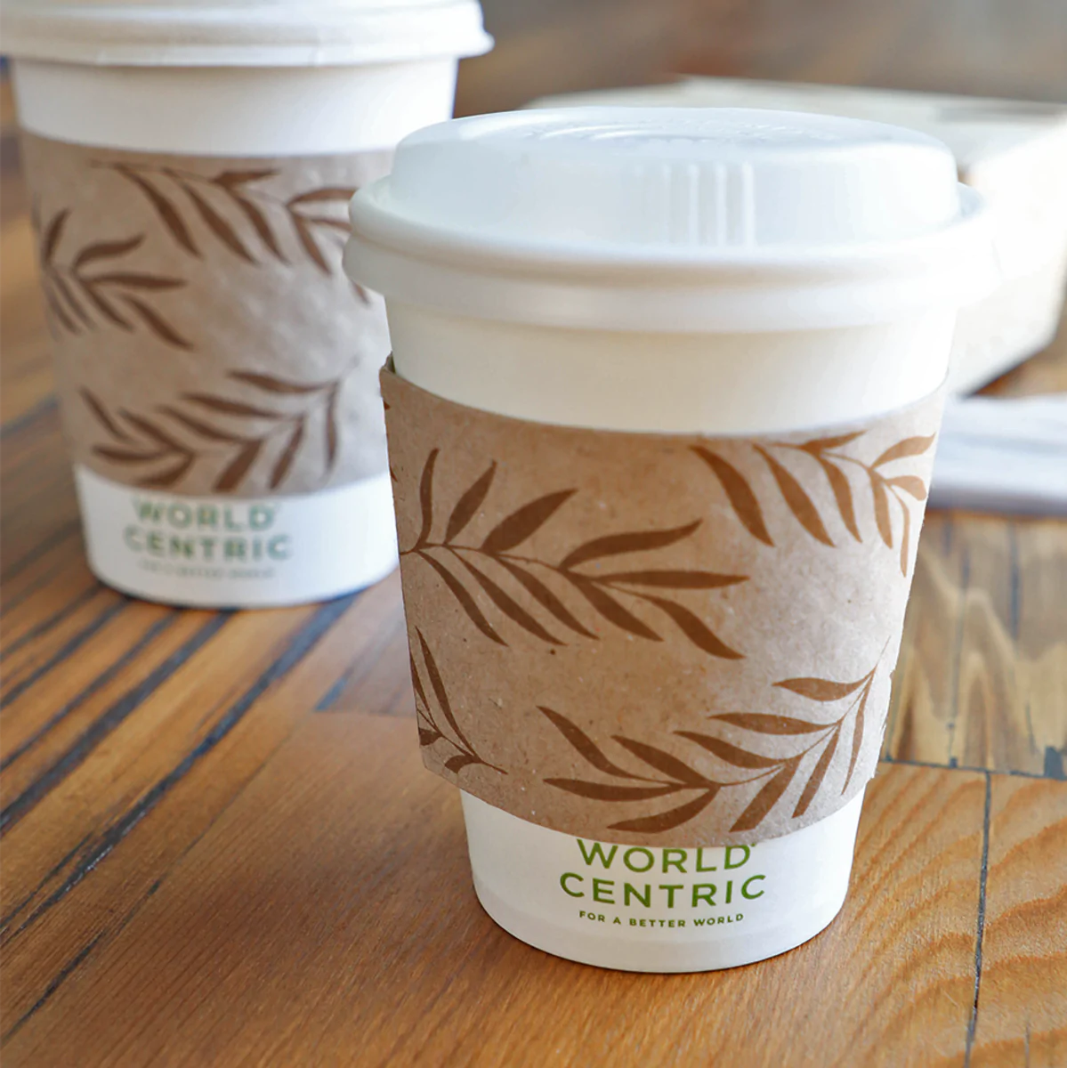 Coffee Cup Sleeve Reusable-Compostable Cover-Go-Compost