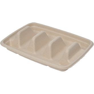 Biodegradable Pulp Paper Food Container Disposable Food Container