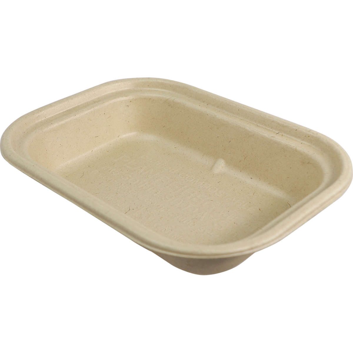 HeloGreen Eco-Friendly Sustainable Food Container 8x 8, 1-Comp.