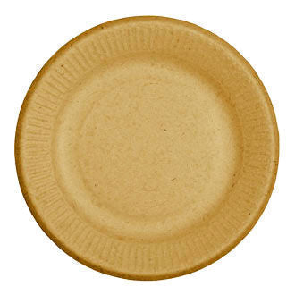 Natural Value Plates, Heavy Duty Paper 9 inch, Recycled - Azure Standard