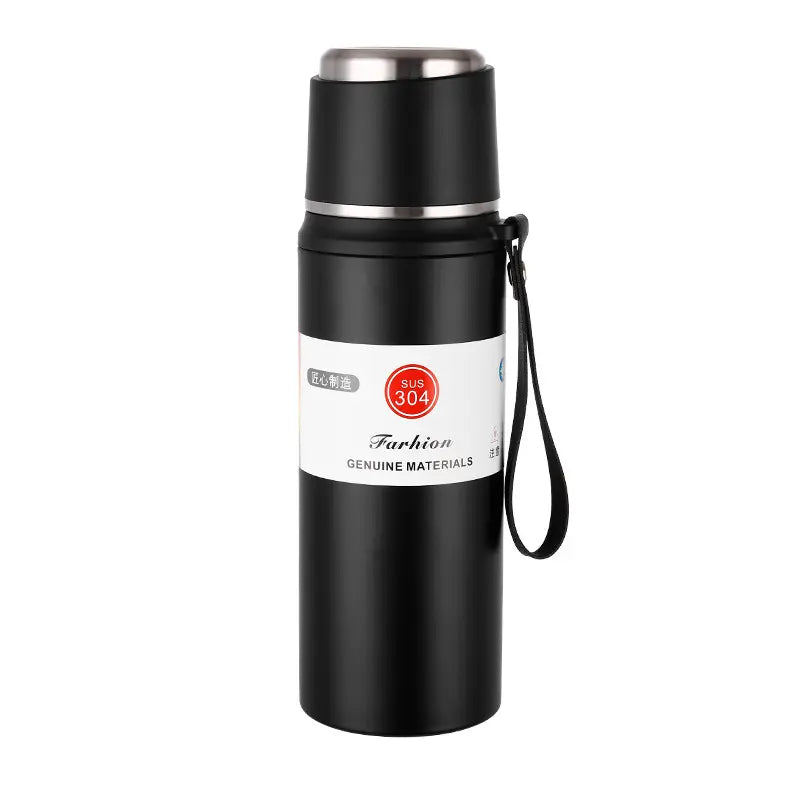 Plain Coloured Vacuum Insulated Water Bottle | Stainless Steel Thermos Flask - Home Hatch