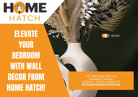 Elevate Your Bedroom with Wall Decor from Home Hatch!