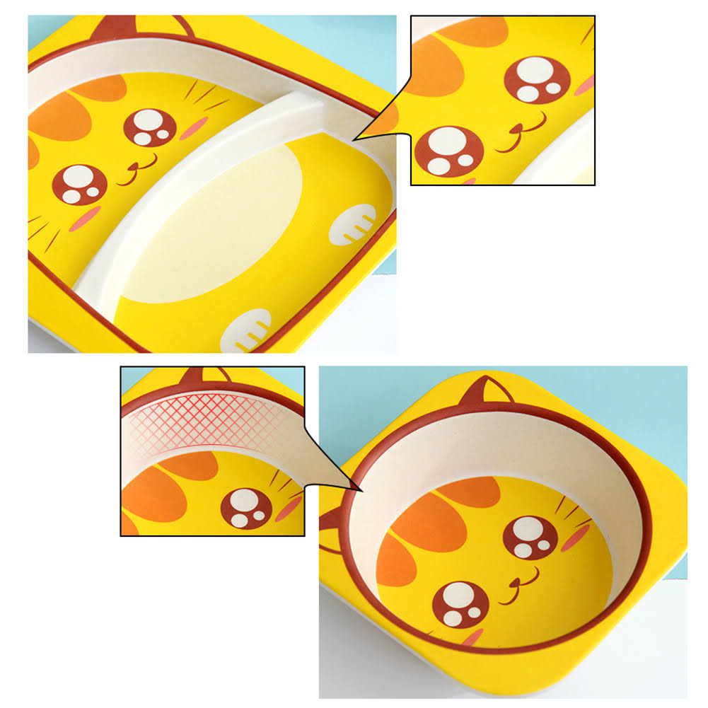  5pcs Kids Serving set | Children Food Supplement Tableware