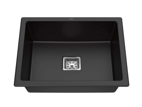 quartz black sink