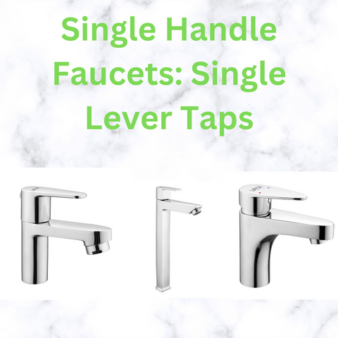 single handle faucet