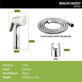 Dhruv Brass Health Faucet (Complete Set) - LIPKA