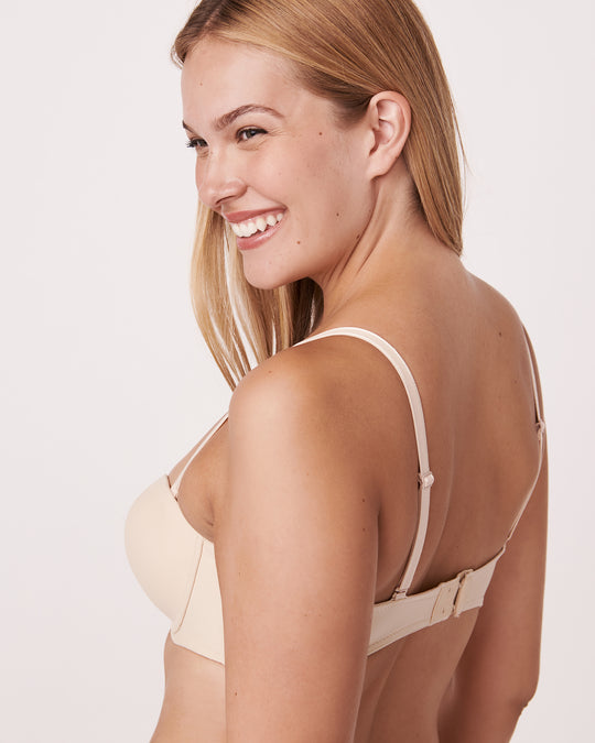 Buy la Vie en Rose Latte Under-Wired Padded Plunge Bra for Women Online @  Tata CLiQ Luxury