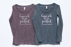 Happy Girls Are the Prettiest long sleeve t