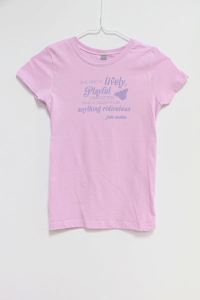 Lively Disposition girls t-shirt - SALE