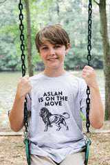 Aslan Is on the Move T-shirt